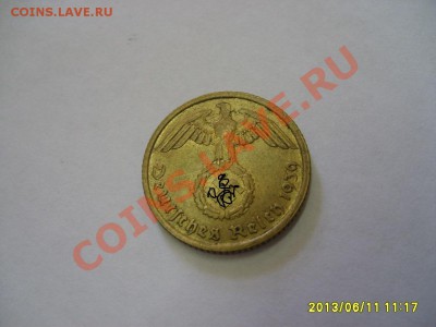ГЕРМАНИЯ,10 ПФЕННИГОВ 1939 Е , бронза !! до 13.06.2013 - S6000196.JPG