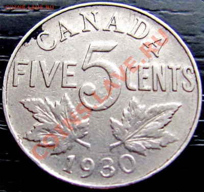 W74 Канада 5¢ 1930 до 17.06 в 22°° - W74 Canada 5c 1930_1