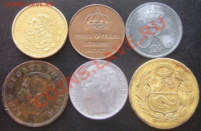 Подборка крупных монет (см. фото и описание); 11.06_22.02мс - 5578