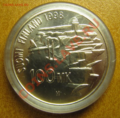Финляндия 100 марок 1998 Суоменлинна - IMG_6295.JPG