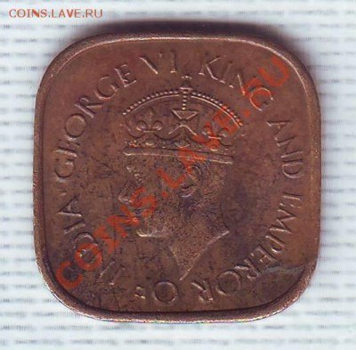 Брит.Цейлон.5 Центов.1944.Квадратная. до 19 Июня - 19440026.JPG