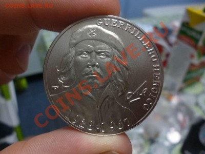 ДК Куба 1 песо Че Гевара белый крупная 19.06 - P1040148_thumb