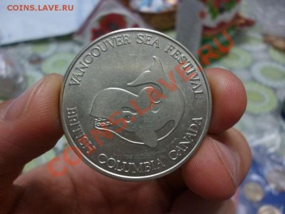 ДК Канада Фестивальный доллар Кит Якорь Крупная 19.06 - P1040195_thumb
