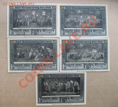 1921 Blankenburg, серия, до 18.06 в 21-00 мск - бланкен