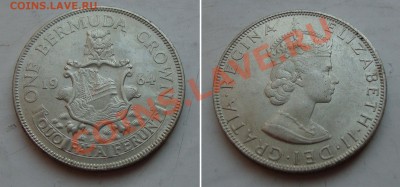 Распродажа монет иностранных и юбилейки РФ (май-июнь) - bermuna-1CR-1964-850R