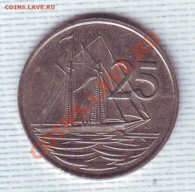 Кайманы.25 Центов.1982.Парусник.до 21 Июня - 19820017.JPG