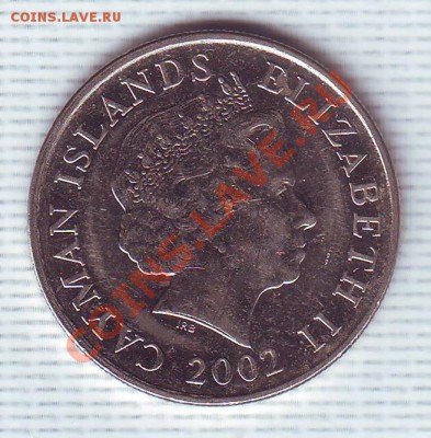 Кайманы.25 Центов.2002.Парусник. до 21 Июня - 20020010.JPG