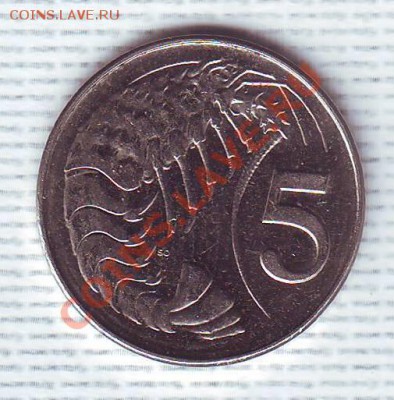 Кайманы.5 Центов.2002.Креветка. до 21 Июня - креветка.JPG