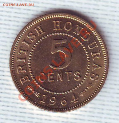Брит.Гондурас.5 Центов.1964. до 21 Июня - 1964 5.JPG