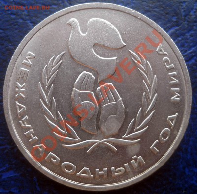 1 рубль 1986 Год мира шалаш  до 19,06,2013 22-00 - шал1
