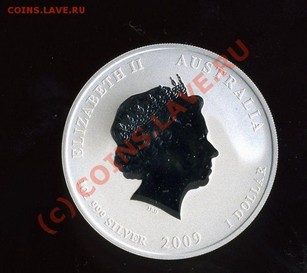 Доллар АВСТРАЛИЯ Ag "БЫК" 2009 г 22.12.09 21.00 - img248