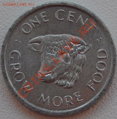 БРИТАНСКИЕ СЕЙШЕЛЫ - 1 цент 1972 - ФАО - до 23 июня - 072