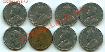 Y11 ФИКС Канада 5¢ 1927-45 8 шт. до 24.06 в 22°° - Y11 ФИКС Canada 5c 8 pcs_2