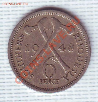 Ю.Родезия.6 пенсов.1948. до 24 Июня - 19480016.JPG