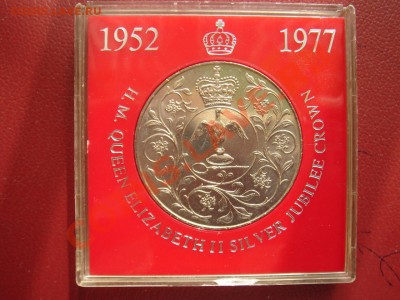Великобритания: Крона 1977 Юбилей правления до 24.06 22- - Крона 1977-1.JPG