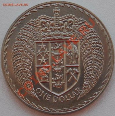 НОВАЯ ЗЕЛАНДИЯ - 1 доллар 1971 - Крона - до 25 июня - 113