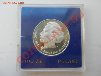 Польша 100 злотых 1975 пруф Падеревский до 22-06-13 22-00 - DSCN2368.JPG