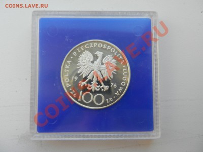 Польша 100 злотых 1976 пруф Костюшко до 22-06-13 22-00 - DSCN2371.JPG
