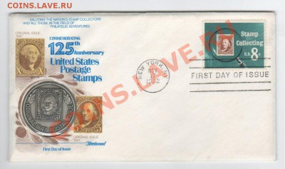 Жетоны и КПД - "125 лет маркам США" (набор) - 10