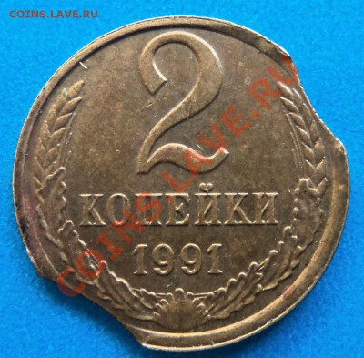 2 копейки 1991 года ( выкус) 24-06 2013 г. - Изображение 2242