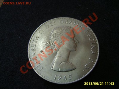 ВЕЛИКОБРИТАНИЯ : 1 КРОНА 1965 г ( ЧЕРЧИЛЛЬ)!до 24.06.2013 - S6000402.JPG