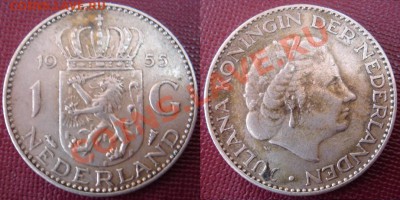 Нидерланды: Ag-720 гульден 1955 до 25.06.13, 22-00 - Гульден 1955.JPG