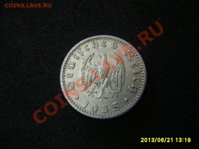 Третий Рейх, 50 РЕЙХСПФЕННИГОВ 1935 F ( Al )!!до 24.06.2013 - S6000418.JPG