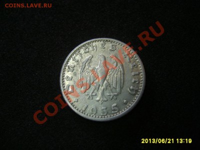 Третий Рейх, 50 РЕЙХСПФЕННИГОВ 1935 G ( Al )!!до 24.06.2013 - S6000416.JPG