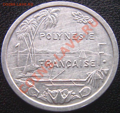 Французская Полинезия_1 франк 2003; до 21.06_22.02мск - 5713