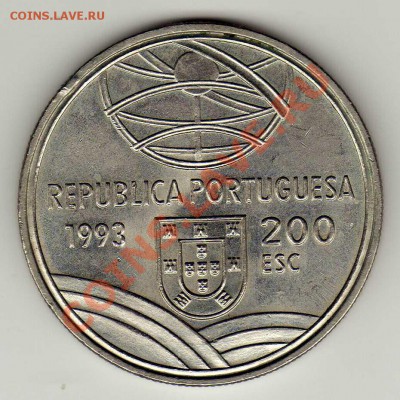ПОРТУГАЛИЯ 200 ЭСКУДО 1993 ВИНТОВКА ДО 27.06.13 В 22Ч (5570) - img886