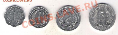 Карибы 4 монеты до 27.06 до 22.00 по МСК - Карибские штаты 4 монеты
