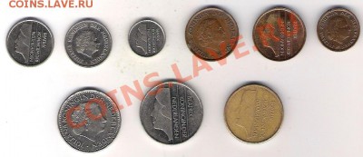 Нидерланды 9 монет до 27.06 до 22.00 по МСК - нидерланды 9 монет 1
