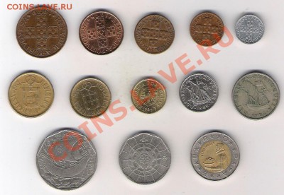 Португалия 14 монет до 27.06 до 22.00 по МСК - Португалия 14 монет 1