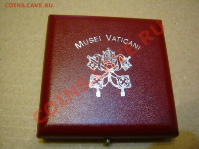 Настольная медаль Ватикан 2002г - IMG_4539