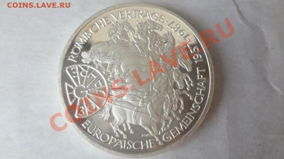 Ag! 10 Марок Германия Кони 1987г. До 29.06.13г 22.30мск - DSC05351.JPG