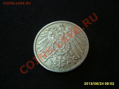 ГЕРМАНИЯ: 1 МАРКА 1906 F !!Ag!!до 26.06.2013 - S6000456.JPG