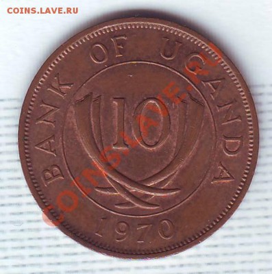 Уганда.10 Центов.1970. до 30 Июня - 19700019.JPG