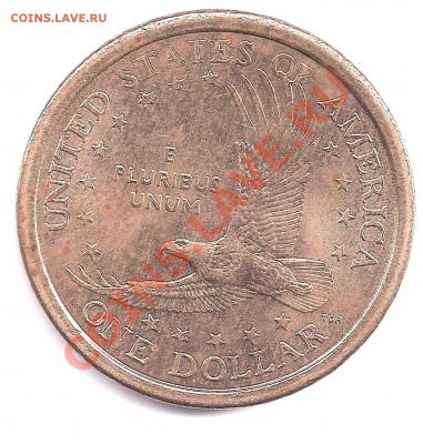 с рубля 1 доллар США САКАГАВЕЯ-2004-D  до26.06  22.00 - 4 013