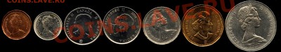 Канада,подборка 7 монет  до 28.06   22-00 - 001