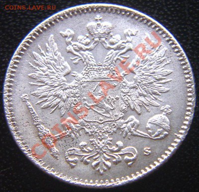 Царская Финляндия_50 пенни 1917; серебро. До 25.06_22.20мск - 5760