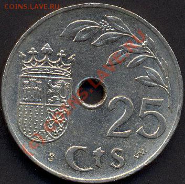 Испания 5 песет 1875 г Серебро Альфонсо XII до 21.12.2009 - espana2