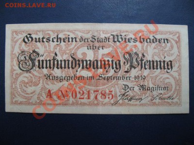 1919 Wiesbaden, 25 пф, до 02.07 в 21-00 мск - висбаден.JPG