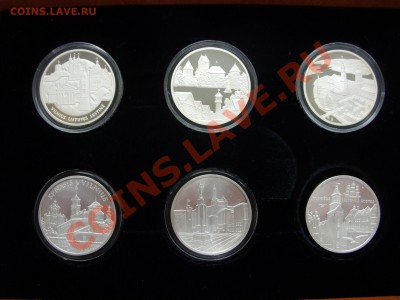 Жетоны Литва. 6 штук. Серебро 925. Общий вес 139,8г. - 3
