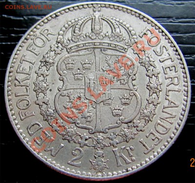 Y27 Ag Швеция 2 кроны 1910 до 02.07 в 22°° - Y27 Sweden 2kr 1910_2