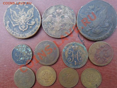 царская медь 1 копейка 1843 г  .Е.М 1842 С.М пятаки - DSC00088.JPG