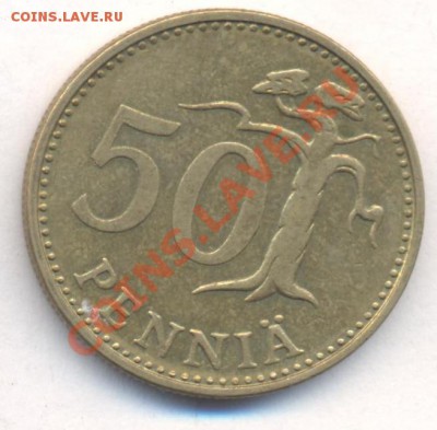 Финляндия 50 пенни 1972 г.  До 30.06.13 г. 22-00 МСК . - фин