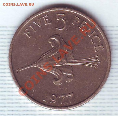 Гернси.5 пенсов.1977.Лилия. до 5 Июля - 19770060.JPG
