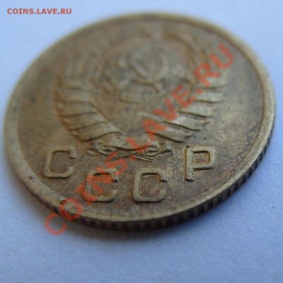 1 копейка 1938 сдвоенная Р, С и справа герба края ленты - 1к1938-СР-а1