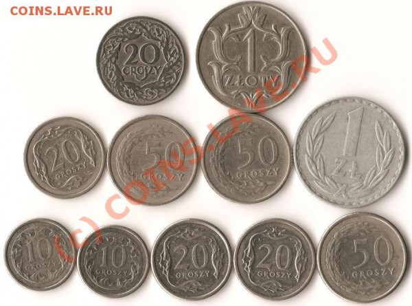 Монеты Польша сборка 11 штук. До 22.12.09г - Изображение 254