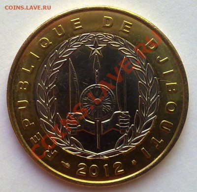 БИМ - Джибути 250 франков 2012 Фазан-турач 06.07 22.00 - 280620138638